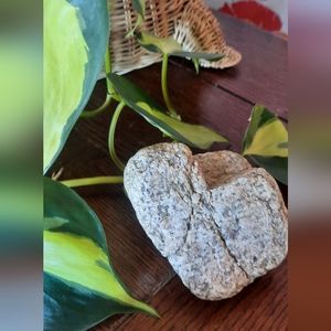 Heart Shaped Rock About 3 Inches, Cute For Home Decor, Garden, or Gift